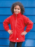 Kinder Fleecejas Result Kids Fleece Jacket (4xZwart 10-12 Jaar b